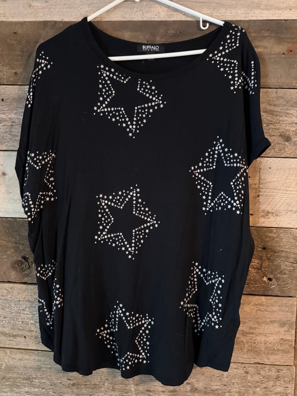 Buffalo David Bitton Black Star Top